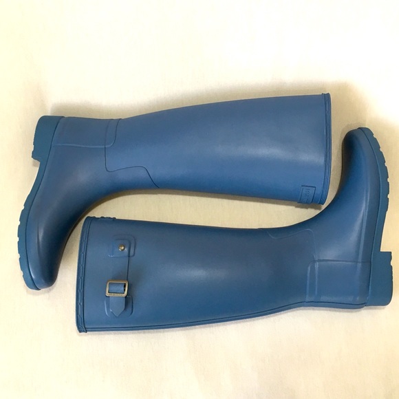 Hunter Originals Refined Tall Rain Boots women’s sz 6 new - Picture 3 of 11